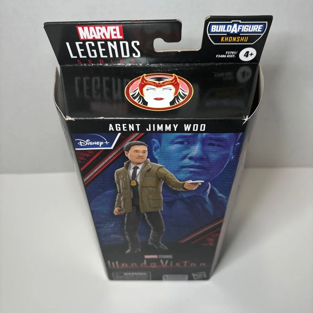 Marvel Legends Agent Jimmy Woo WandaVision Khonshu BAF Action Figure F3701